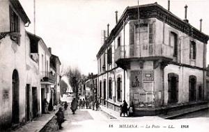 Miliana - La Poste - 1918